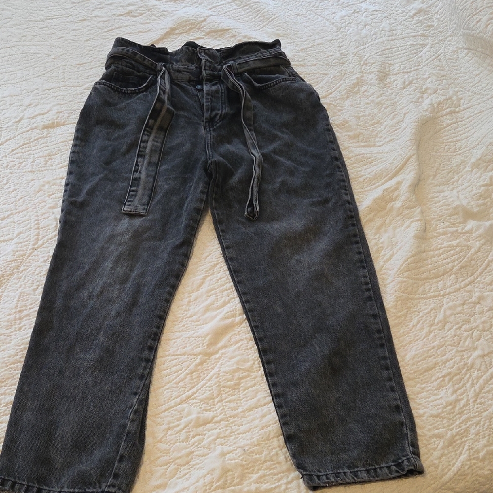 We The Free Black Wash Denim Jeans